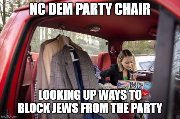 Hamas sympathizers protested at NC Dem HQ, hilarity ensued